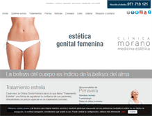 Tablet Screenshot of doctormorano.com